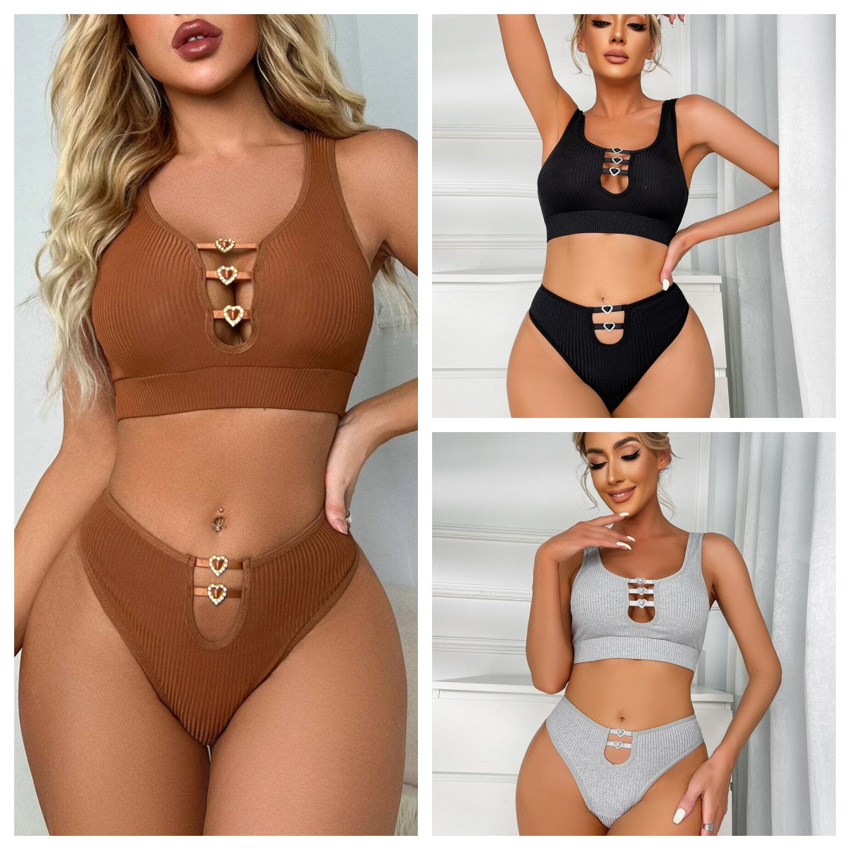 Women's Lace Lingerie Set for Couples and Daily Wear